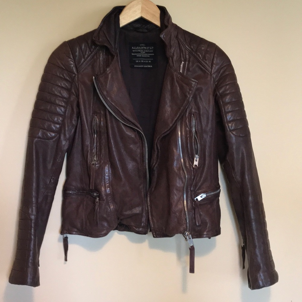 Rare ⚡️ ALL SAINTS MoTorcycle jacket.